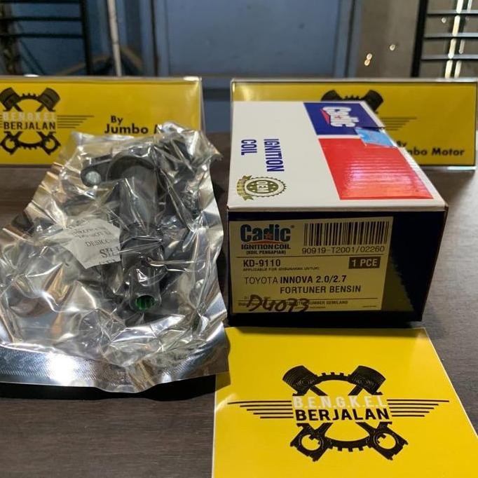 PROMO - Coil Innova 2.0 2.7 / Fortuner Bensin -Ignition Coil/Koil -Cadic/Denso