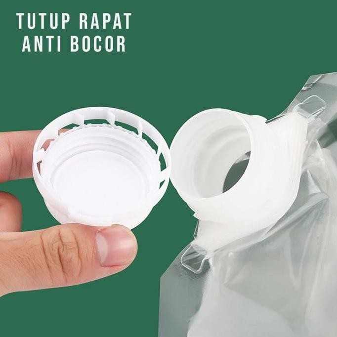Jerigen Lipat Botol Kantong Air Water Bag Portable Plastik Tempat Air Zam Zam