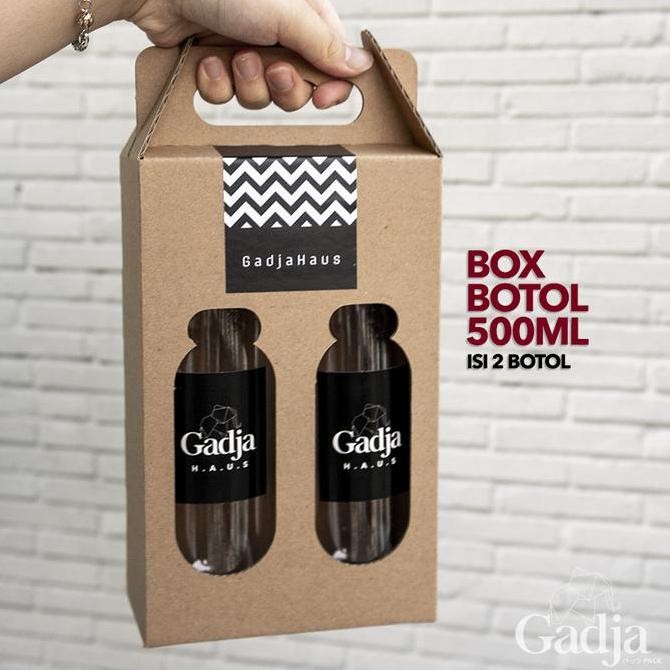 Botol Kale 250, 350, 500, 1000 ML - Kemasan Hampers atau Box Botol