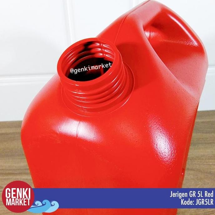 Jerigen GR RED / Jerigen Minyak / Jerigen Air Genki Market