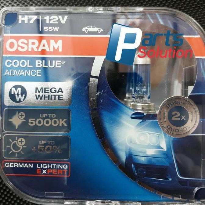 Bohlam Lampu Jauh Dekat Putih Hyundai Santa Fe OSRAM H7 Cool Blue
