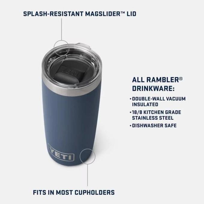 YETI Rambler 20 oz (591 ml) Tumbler