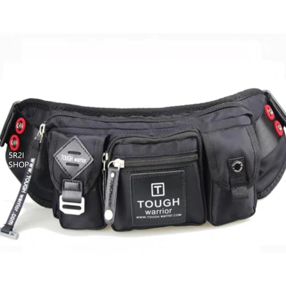 TAS PINGGANG ORIGINAL TOUGH WARRIOR 5031 /  WAISTBAG TOUGH / TAS SELEMPANG PINGGANG