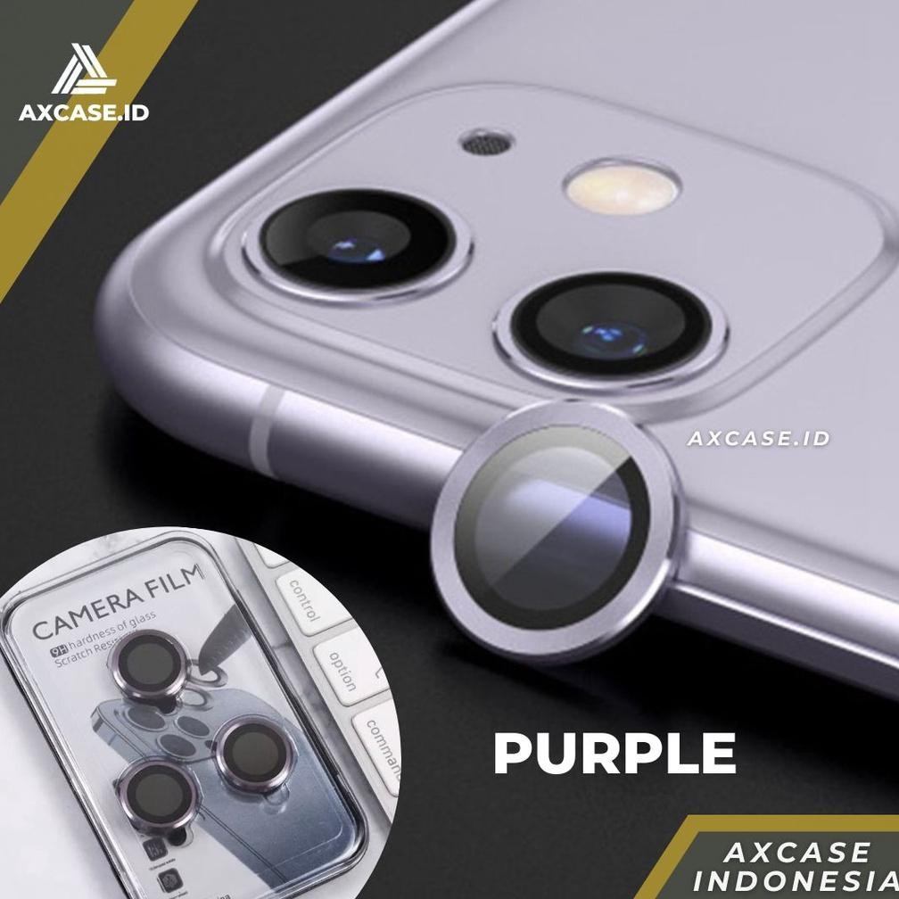 Baru Ring Kamera iPhone 11 12 13 PRO MAX MINI Tempered Glass Lens Camera Pelindung Lensa Kamera (1 S