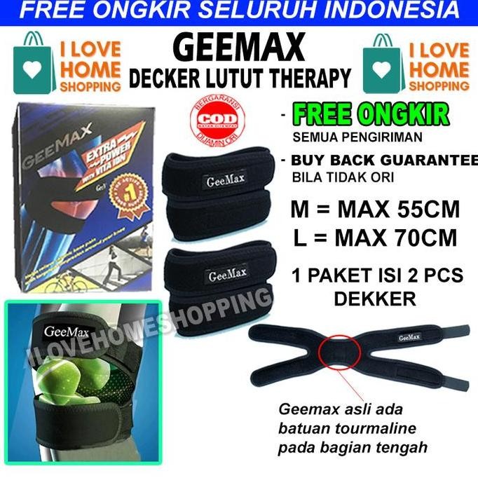 GEEMAX POWER KNEE - ALAT TERAPI DECKER LUTUT