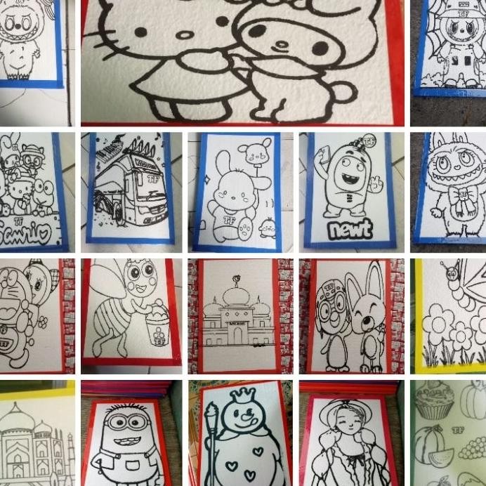 

Paket 100 Pcs Lukisan Stayrofoam