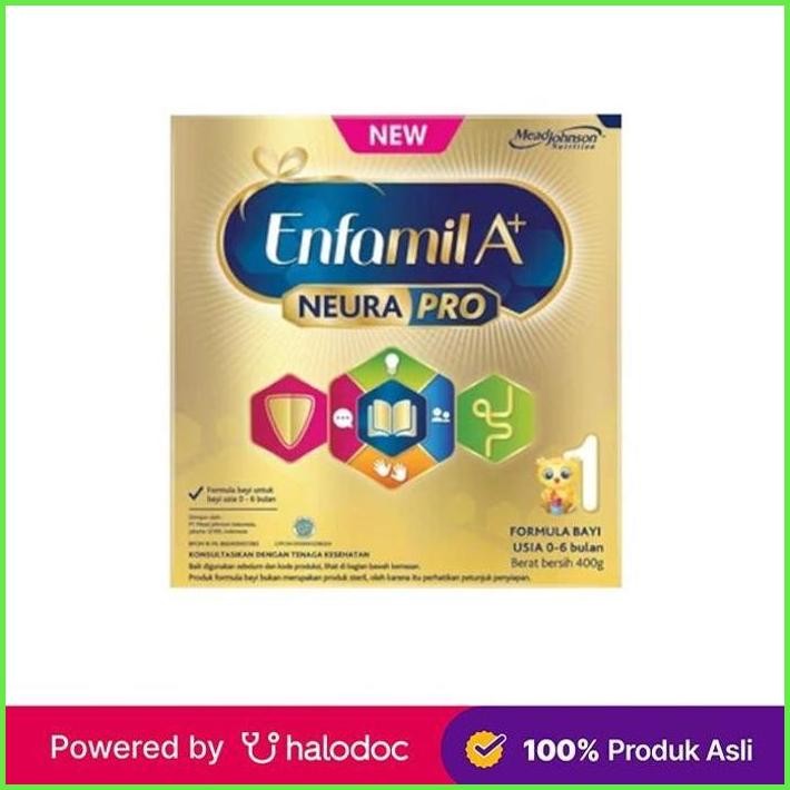 

NEW ENFAMIL A+ 1 400 G - SUSU BAYI DAN ANAK - HALODOC TERLARIS