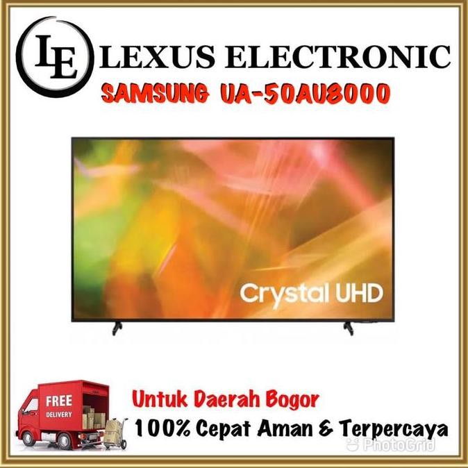 NEW SAMSUNG LED SMART TV 50 INCH | UA50AU8000 | 50AU8000 | CHRYSTAL UHD