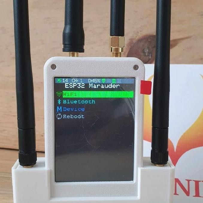 FLIPPER ZERO - EXPANSION 4 IN 1 MODULE (WIFI, BLUETOOTH, RF 433MHZ, GPS) ESP32 MARAUDER - DOUBLE BAR