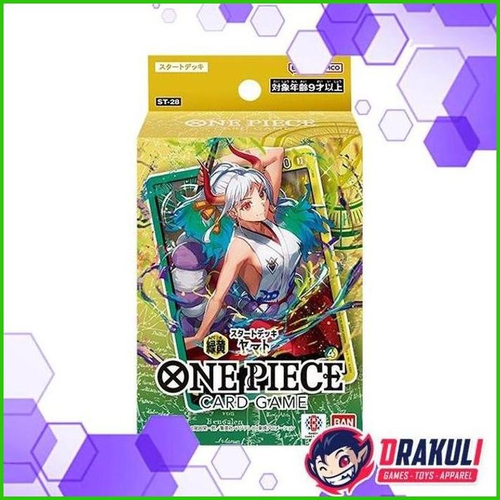 READY ONE PIECE CARD GAME STARTER DECK - YAMATO ST28 / ST-28 (JAPANESE) TERLARIS