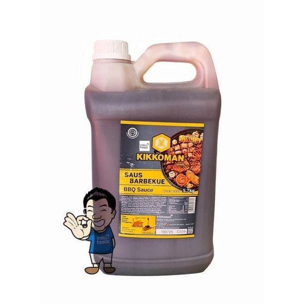 

Kikkoman Barbeque Bbq Sauce- Saus Barbekue Jerigen 5.7Kg
