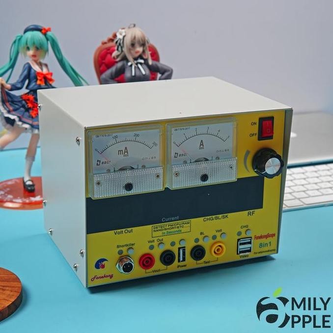 TERBARU - Fonekong Power Supply Scope 8 in 1 for Smartphone Iphone Android Laptop