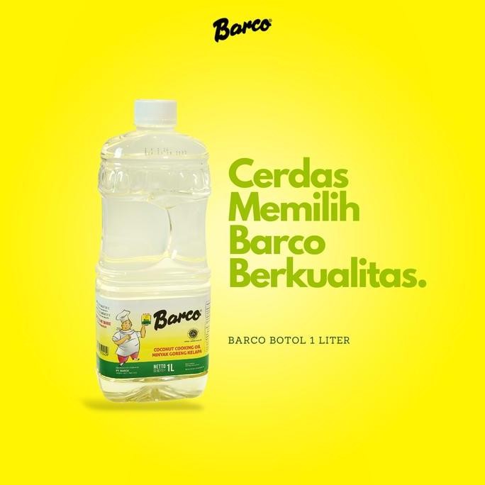 

Barco Minyak Goreng Kelapa Bottle 1 Ltr