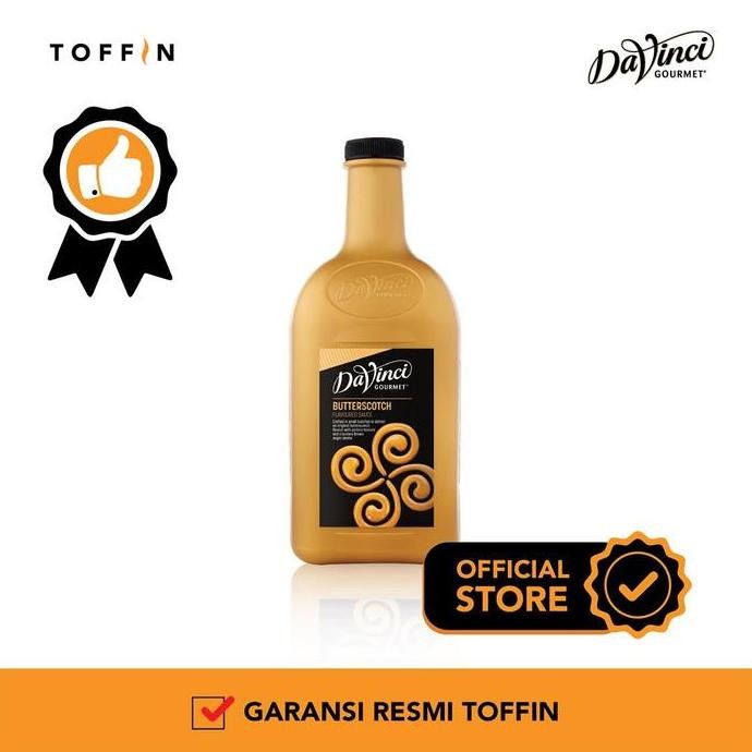 Davinci Sauce Butterscotch - Saus Rasa Buttercotch 2 Kg