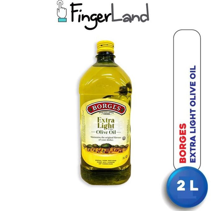 Borges Extra Light Olive Oil 2 Liter Minyak Zaitun