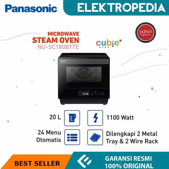 TERLARIS - PANASONIC - Microwave Steam Oven Air Fryer Cubie NUSC180BTTE