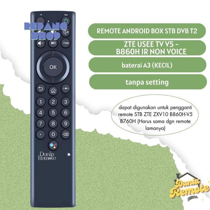 It34 LNB-1217 fg-7 Remote STB V5 USEETV INDI ZTE ZXV10 V5 New No setting Premium Hemat Viral