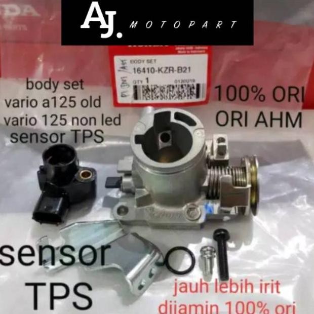 Body set  KZR throttle body only vario 125 techno lama vario 125 non led vario 125 ori honda