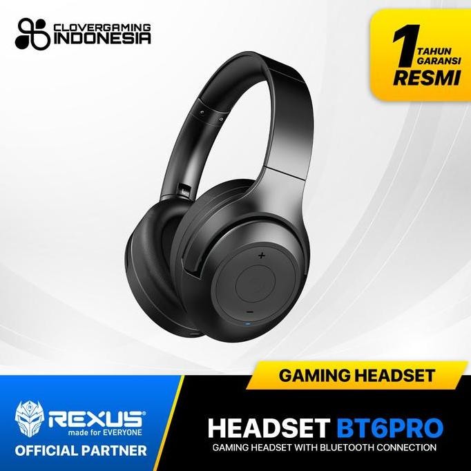 TERMURAH - Rexus BT6 Pro - BT 6 BT-6 Headphone Headset Bluetooth