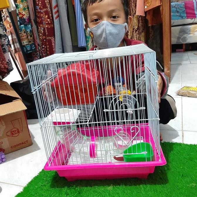 kandang hamster tingkat