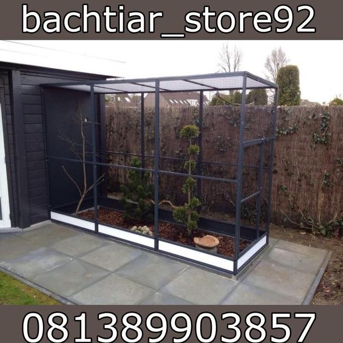 KANDANG AVIARY OUTDOOR HEWAN BURUNG KUCING ANJING