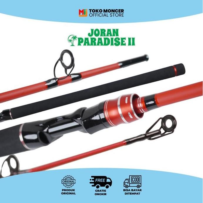 Joran Spinning Tornado Paradise II Fiber Solid Terkuat
