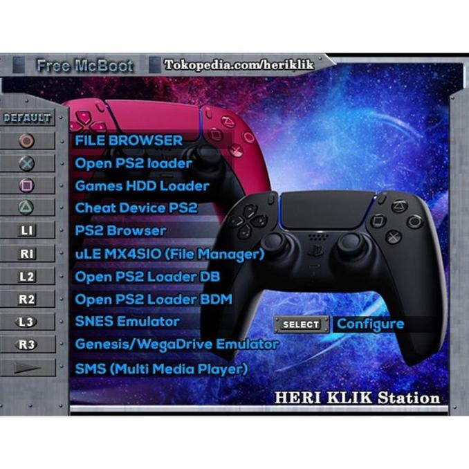 Memory Card PS2 - MC_Boot Multi - OPL - HDL - uLE - Cheat PS2