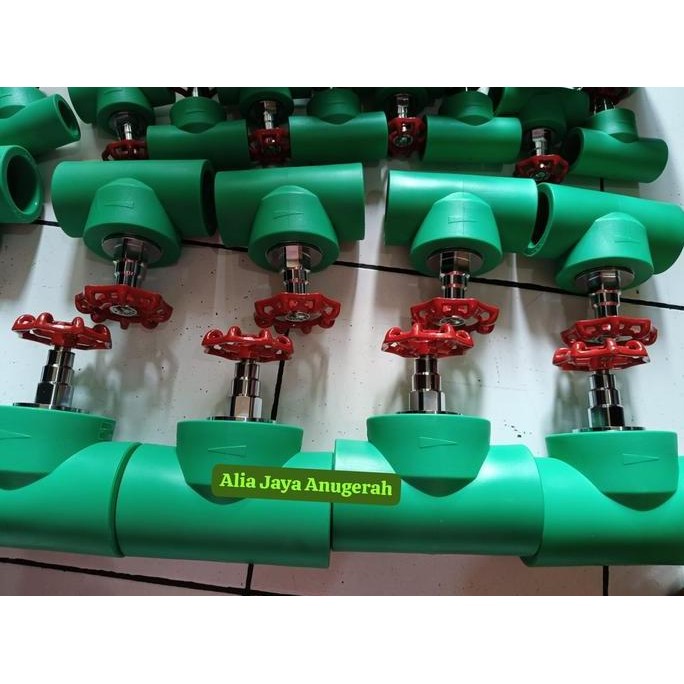 Gate Valve Ppr 1 Inch (32Mm) / Gate Valve Ppr 1" / Get Valep Ppr 1" / Stop Valve Ppr 32Mm / Gate Val