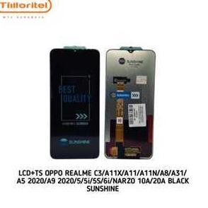Lcd Touchscreen Oppo A5 2020 Cph1931 / A9 2020 Cph1937  / A31 2020 Cph2015  / Realme C3 / 3I / 5 / 5