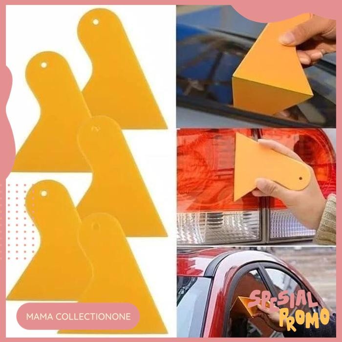 SCRAPER SCAPERS KAPE ALAT BANTU PASANG KACA FILM STICKER WALL PAPER LEHER PANJANG PLASTIK PASANG STI
