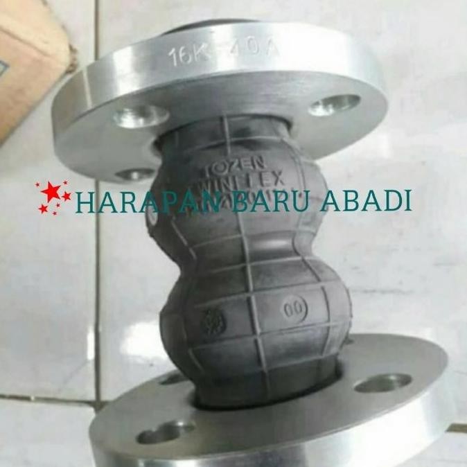 Flexible Rubber Joint Jis 16K 2 1/2" Inch / Twinflex Tozen Jis 16K Harga Spesial