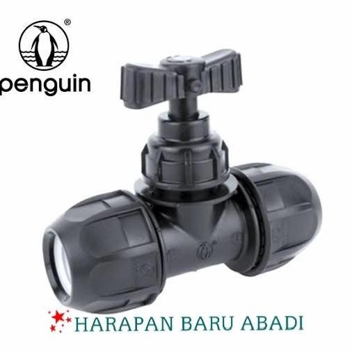 Stop Tap Hdpe 1" Inch (32Mm) / Ball Valve Hdpe / Stop Kran Hdpe High Quality