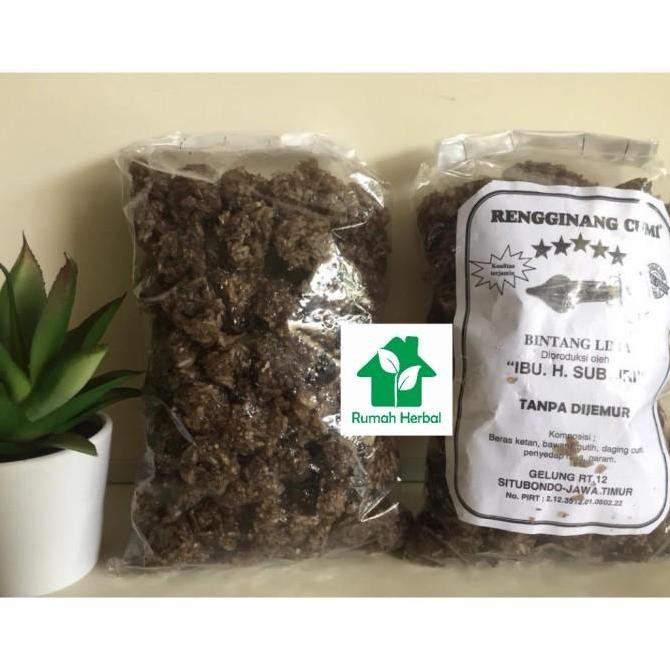 (Good) Rengginang Ibu H. Subairi khas Situbondo bentuk JUMPUTAN/JUJJUK