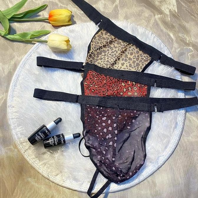 Celana Dalam Pria Halus Lembut G String Sexy Transparent thong cowok y062