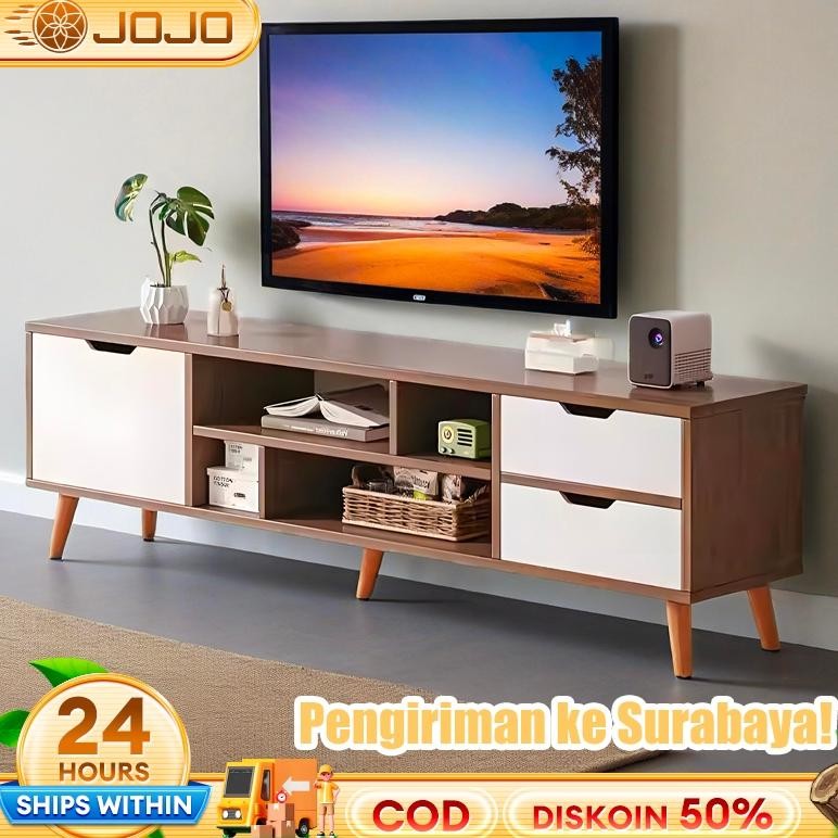 Meja Tv 120CM / 140CM Meja TV Murah Meja TV Kayu Rak Tv Lemari TV Kabinet Tv Minimalis Modern