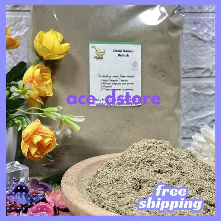 

DAUN SALAM BUBUK BERAT BERSIH PRODUK 100 GRAM BY ACE D'STORE