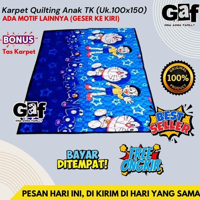 Karpet Quilting Anak TK uk 100x150