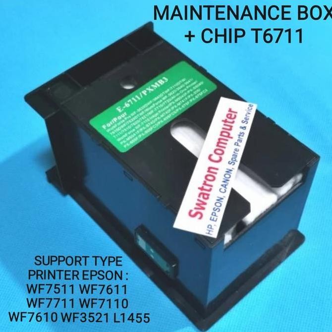 MAINTENANCE BOX T6711 WF-7511 WF-7611 WF-7711 WF-7110 WF-7610 WF-3521