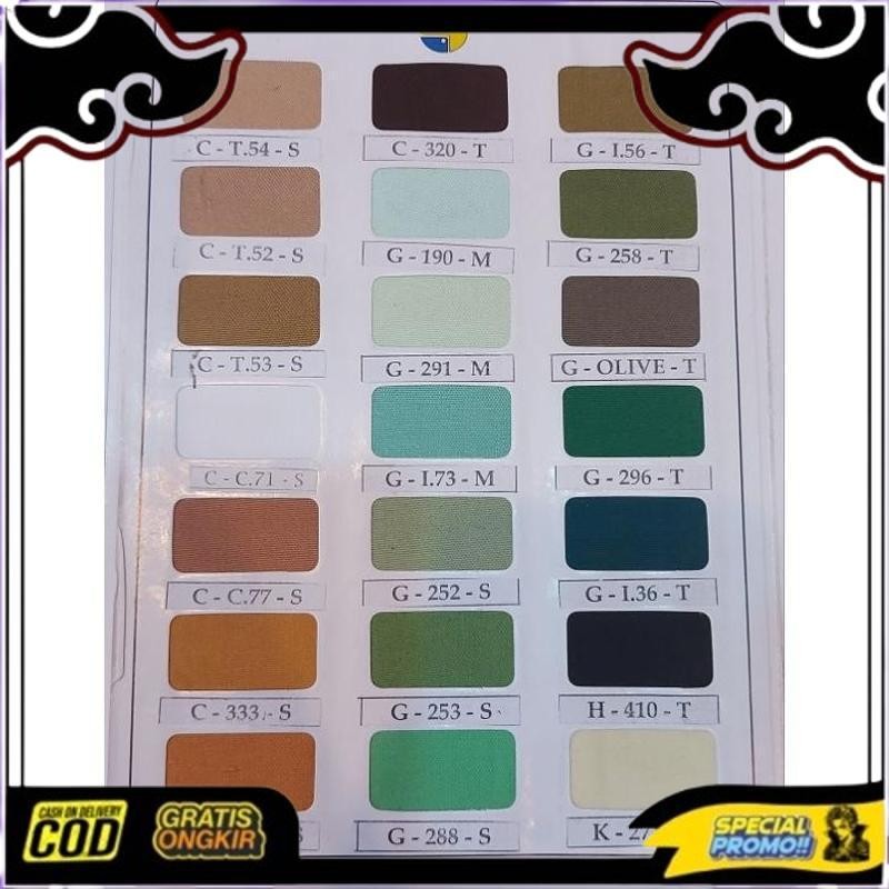 Terbaik Kain Katun Expo Oxford Sari Warna Asli 100% Lebar 120Cm