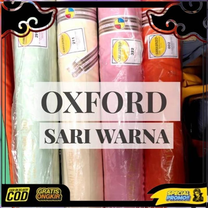 Offer Discount Kain Seragam, Oxford Sari Warna, Oxford Kain Seragam Sekolah