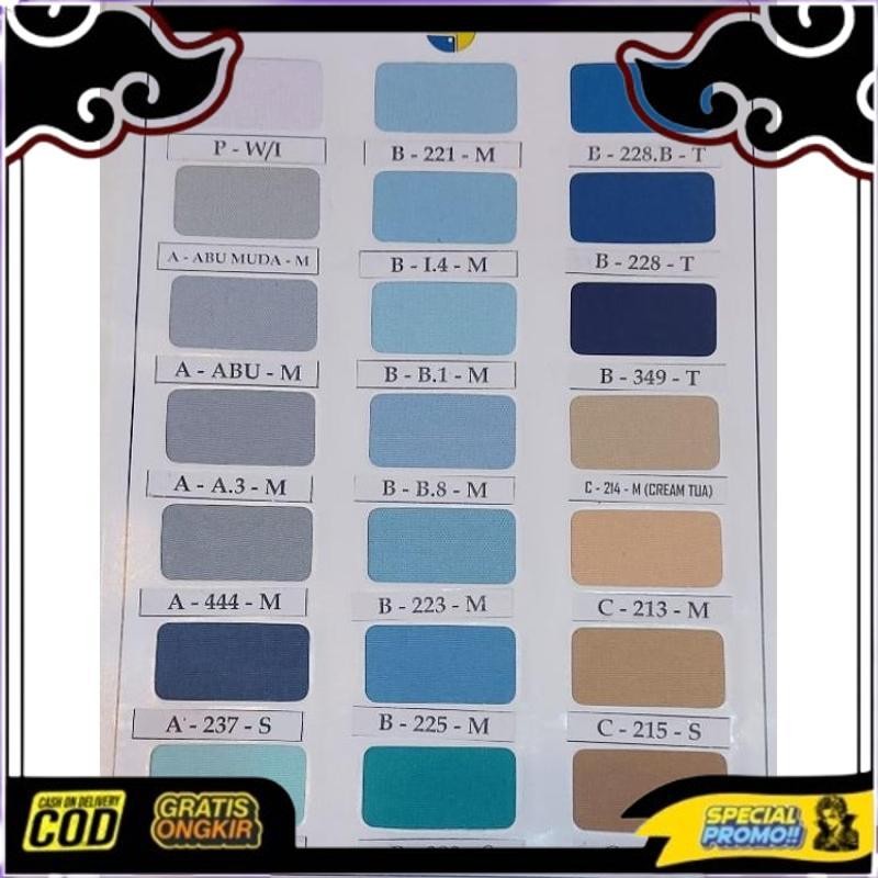 Offer Discount Kain Katun Expo Oxford Sari Warna Asli 100% Lebar 120Cm