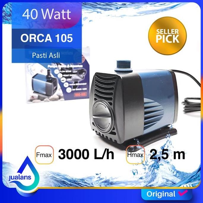 Pompa Aquairum KANDILA ORCA 105 Water Pump Kolam Koi 3000 LH AME