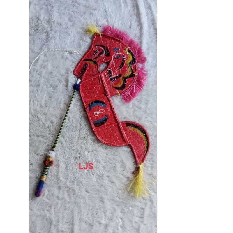 $% Grosir mainan jaranan anak/ Harga grosir bisa cod/pengrajin kuda lumping murah/Kuda kepang anak/J