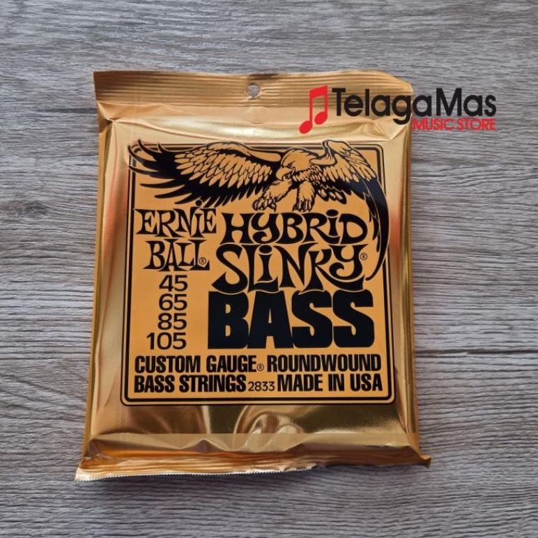 senar bass ernie ball hybrid slinky 2833 original