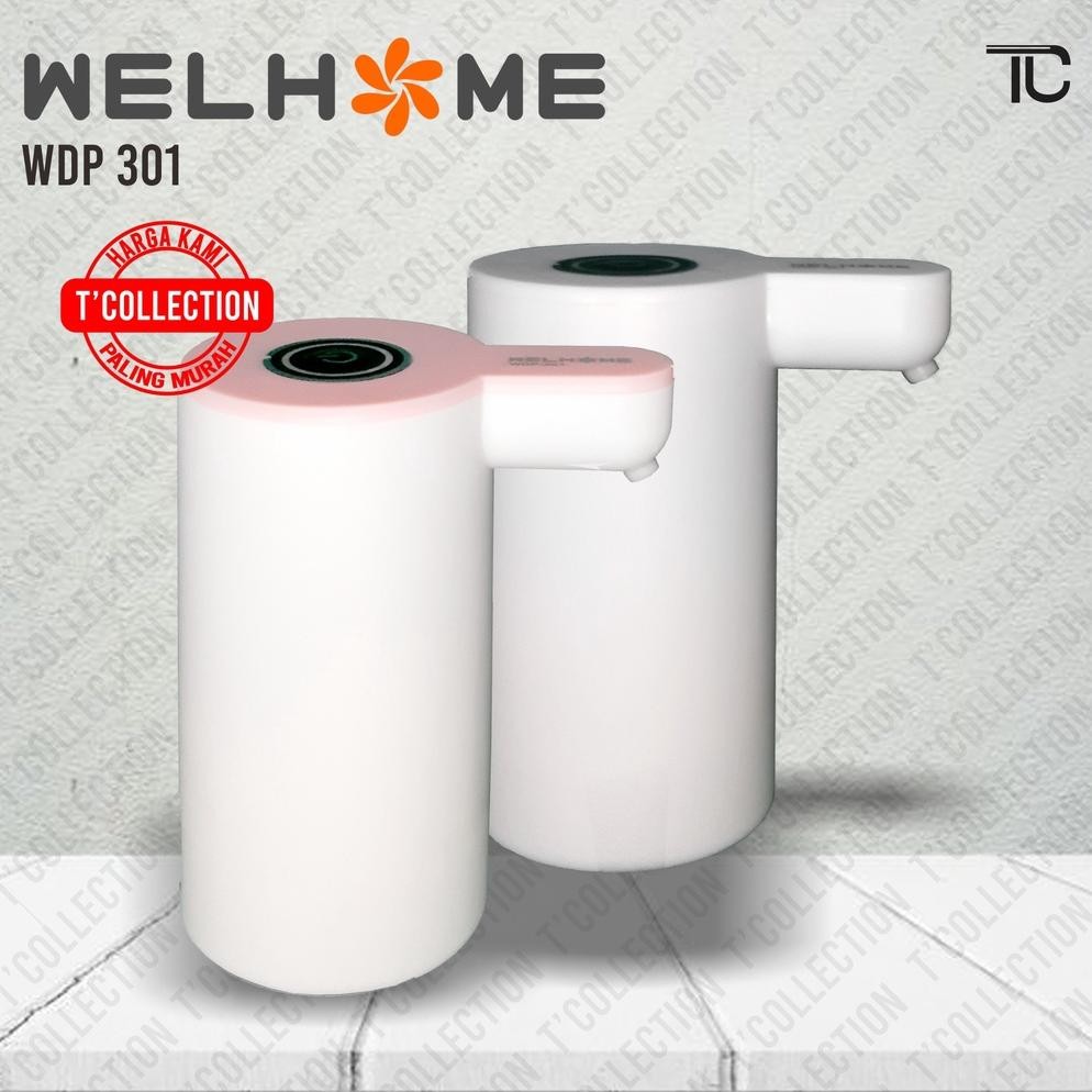 Pompa Galon Elektrik / Dispenser Pompa Air Galon WELHOME 1200 Mah
