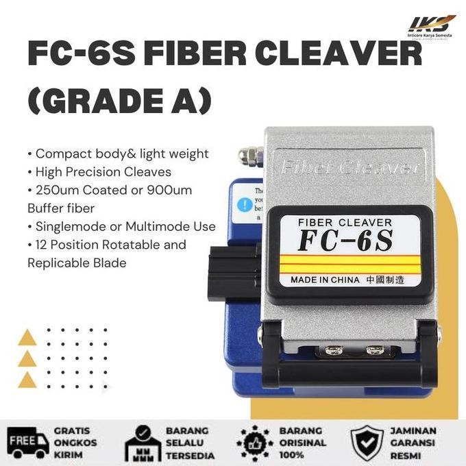 =+=+=+] FC-6S Fiber Cleaver FTTH (Grade A)