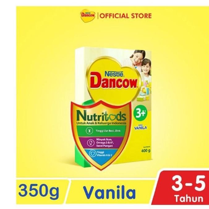 

(Good) Dancow 3+ | 350gram | Vanila | madu