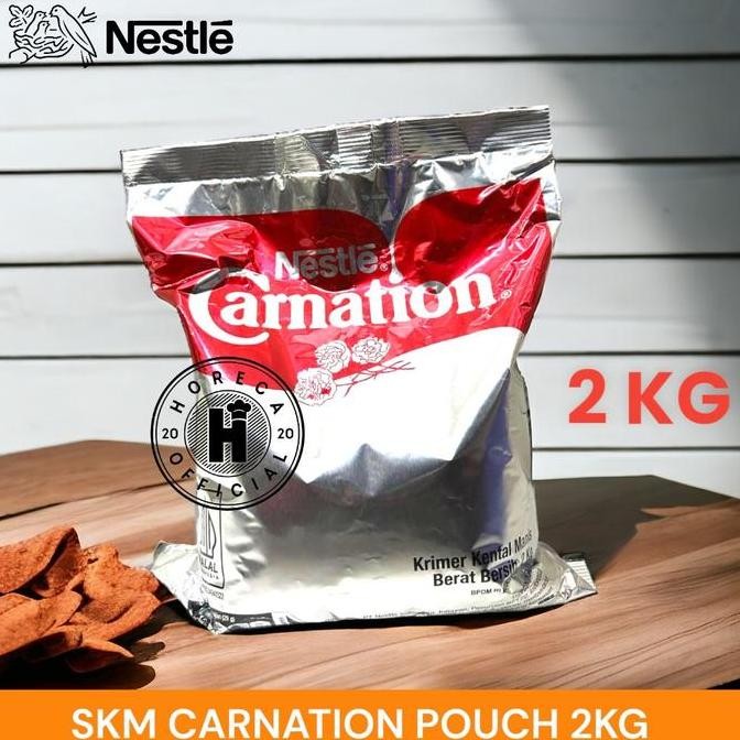 

(Good) CONDENSED MILK CARNATION POUCH 2KG/SUSU KENTAL MANIS CARNATION 2KG