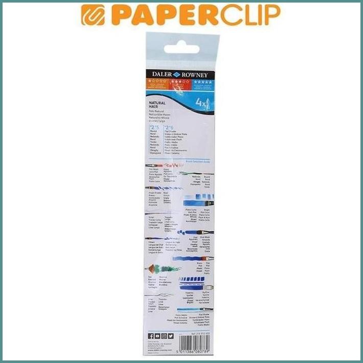 

STOCK NEW KUAS LUKIS SIMPLY WATERCOLOR SET 4 216910400 TERLARIS