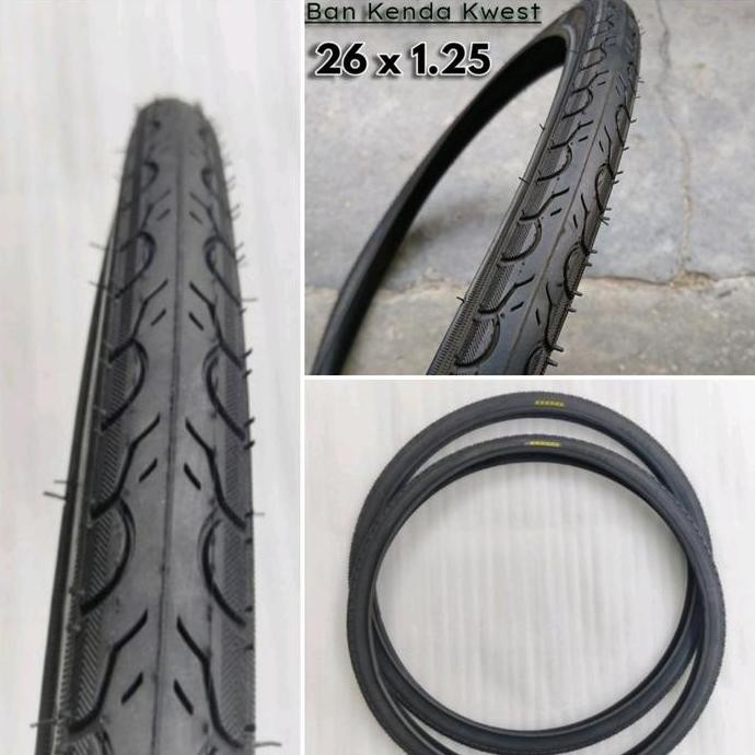 Promo BAN LUAR SEPEDA KENDA UKURAN 26 X 1.25 HARGA SEPASANG COD